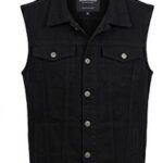 tipo 2 Chaleco Jean Negro